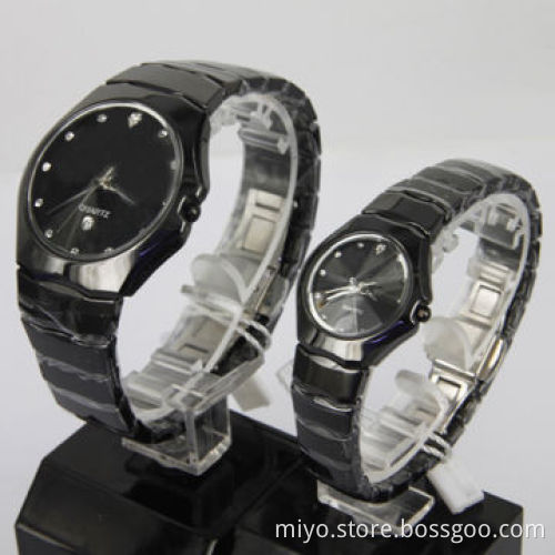 Ceramic pairs watch with fashionable,fancy, novelty and beautiful, 2014 fashion